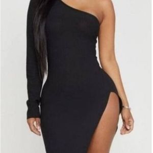 Pretty little thing black dress